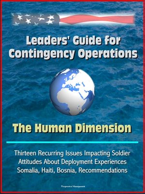 cover image of Leaders' Guide for Contingency Operations
